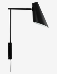 Cale Wall lamp w/rod matt Black - BLACK