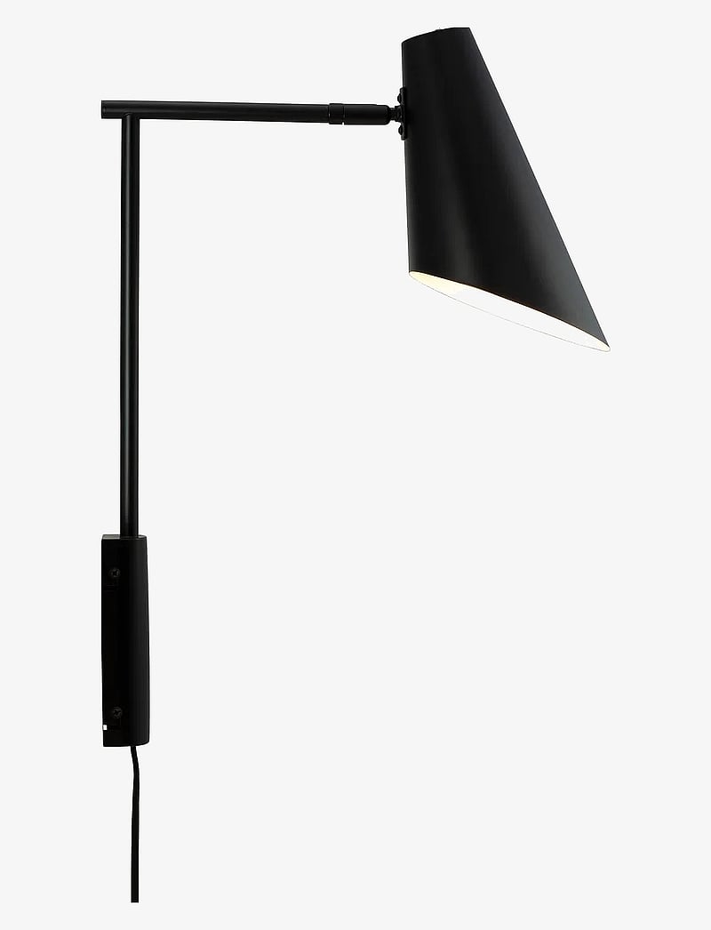 Dyberg Larsen - Cale Wall lamp w/rod matt Black - wandleuchten - black - 2