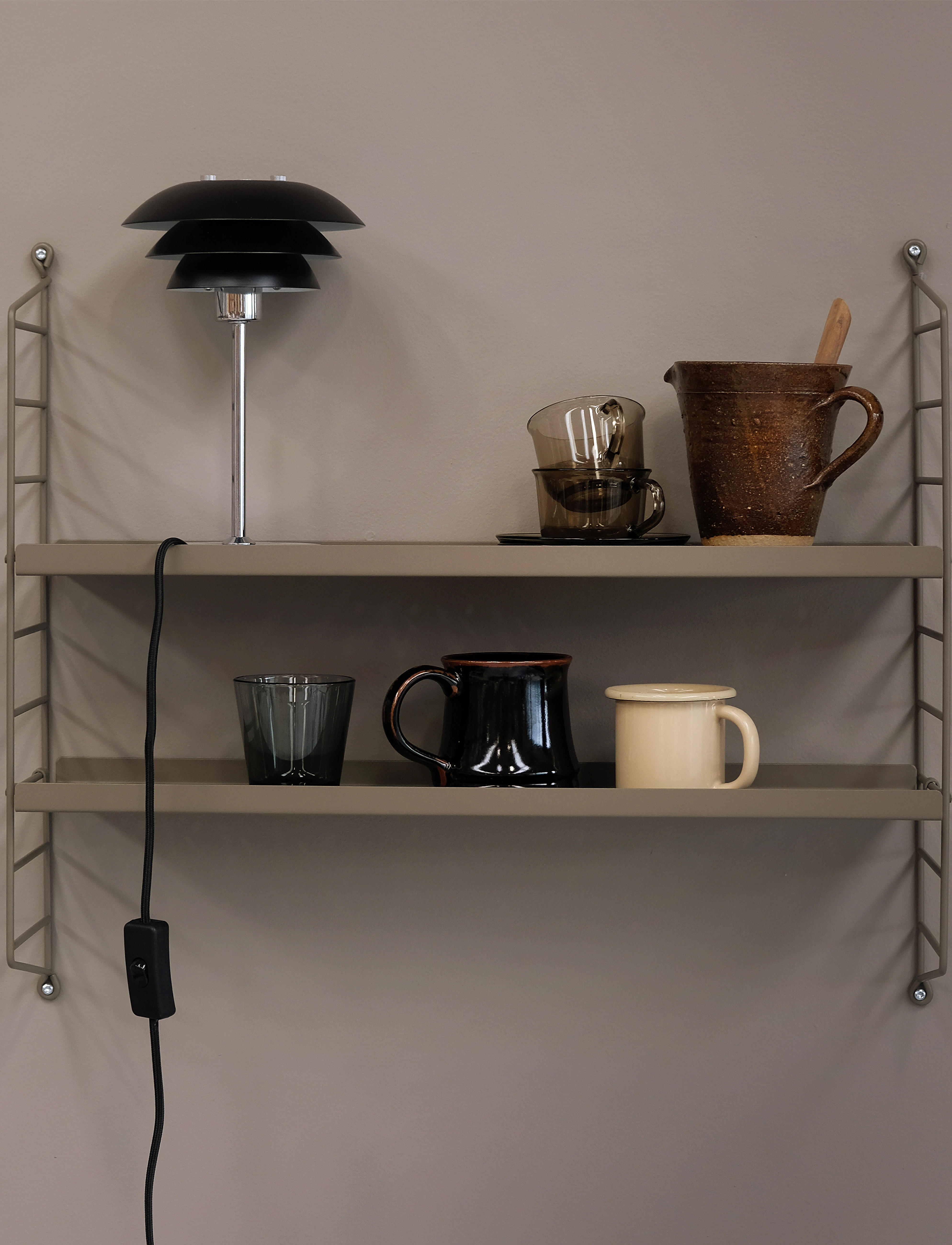 Dyberg Larsen - DL16 Table lamp - laualambid - black - 2