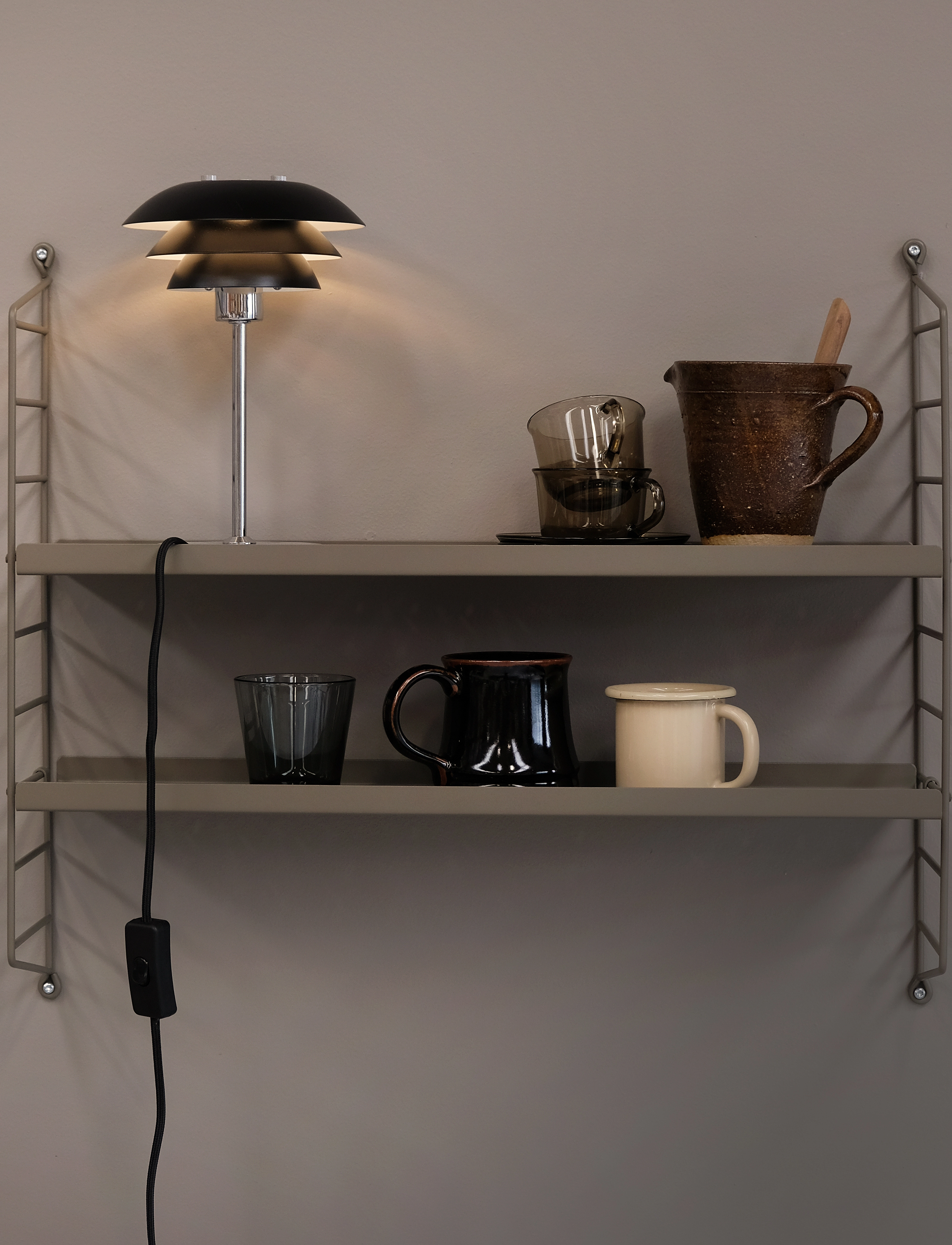 Dyberg Larsen - DL16 Table lamp - laualambid - black - 3