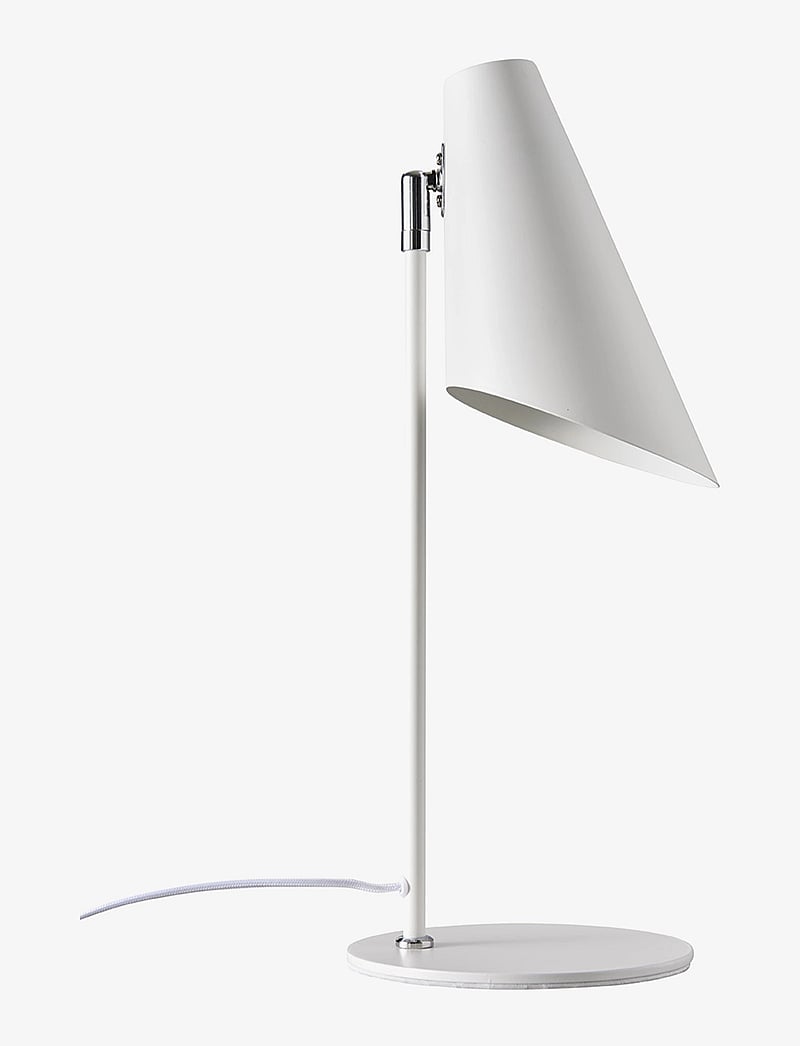 Dyberg Larsen - Cale White Table lamp - schreibtisch- & tischlampen - white - 0