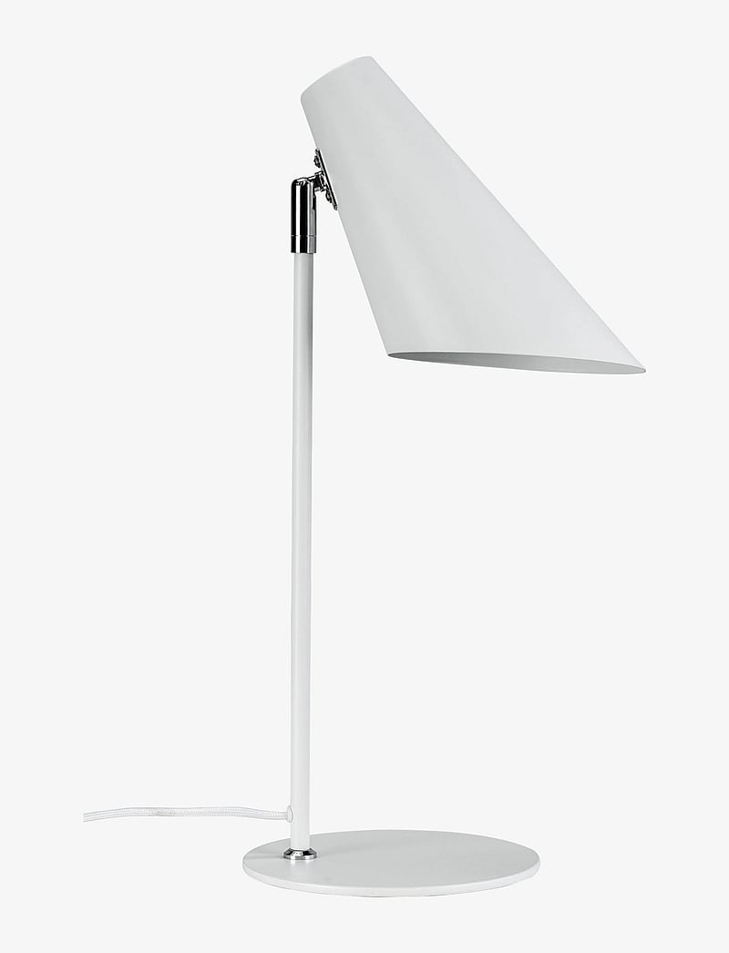 Dyberg Larsen - Cale White Table lamp - schreibtisch- & tischlampen - white - 1