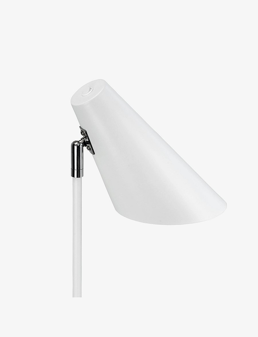 Dyberg Larsen - Cale White Table lamp - schreibtisch- & tischlampen - white - 3