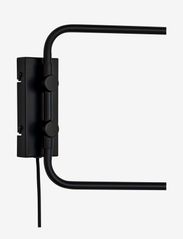 Dyberg Larsen - Cale black wall lamp w/ 2 arms - najniższe ceny - black - 4