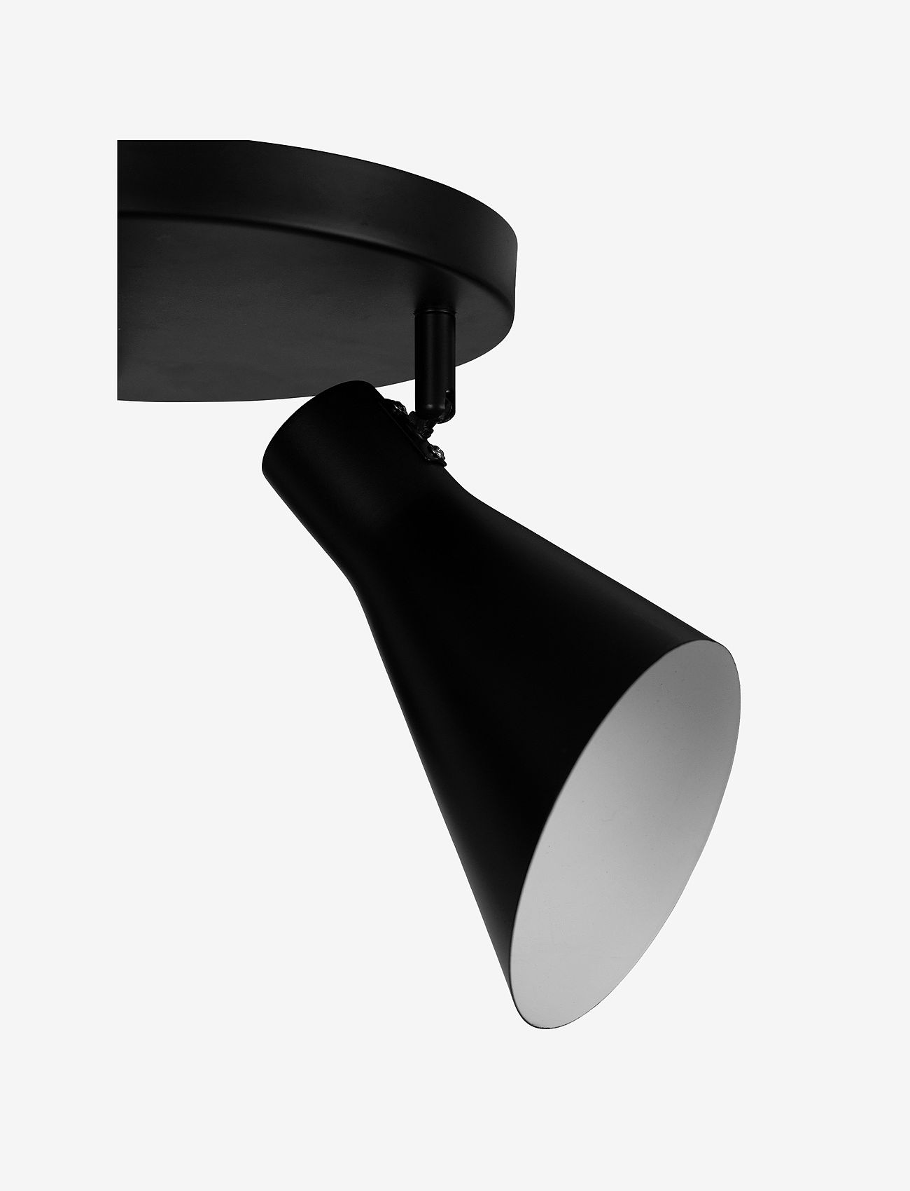 Dyberg Larsen - Denver Round Rail w/ 3 spots - deckenlampen - matte black - 2