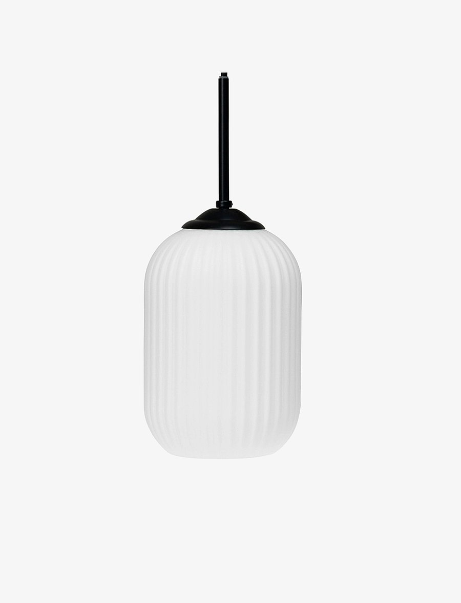 Dyberg Larsen - Riflet Pendant Small - pendellampen - opal - 0