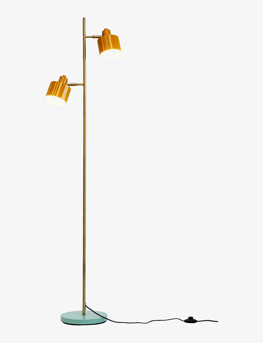 Dyberg Larsen - Ocean Floor lamp Curry - põrandalambid - curry - 1