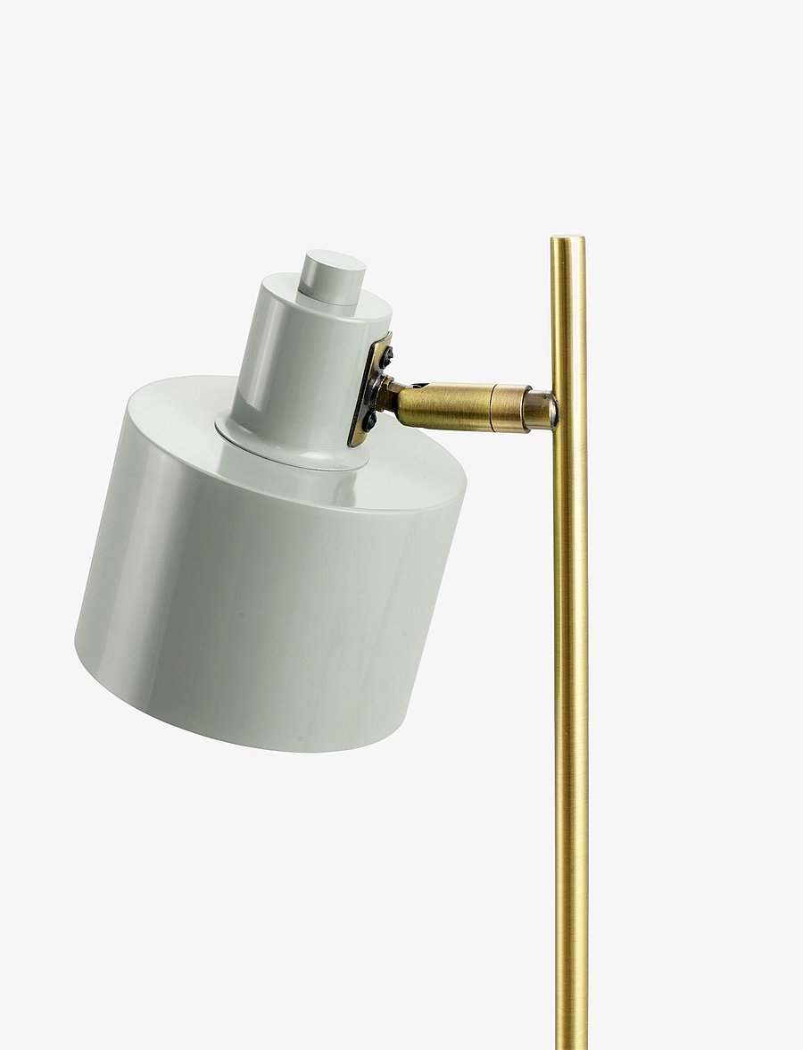 Dyberg Larsen - Ocean oliven/ messing bordlampe - schreibtisch- & tischlampen - olive/ brass - 3