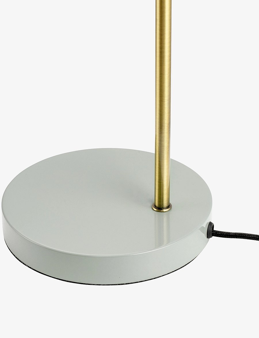 Dyberg Larsen - Ocean oliven/ messing bordlampe - schreibtisch- & tischlampen - olive/ brass - 4