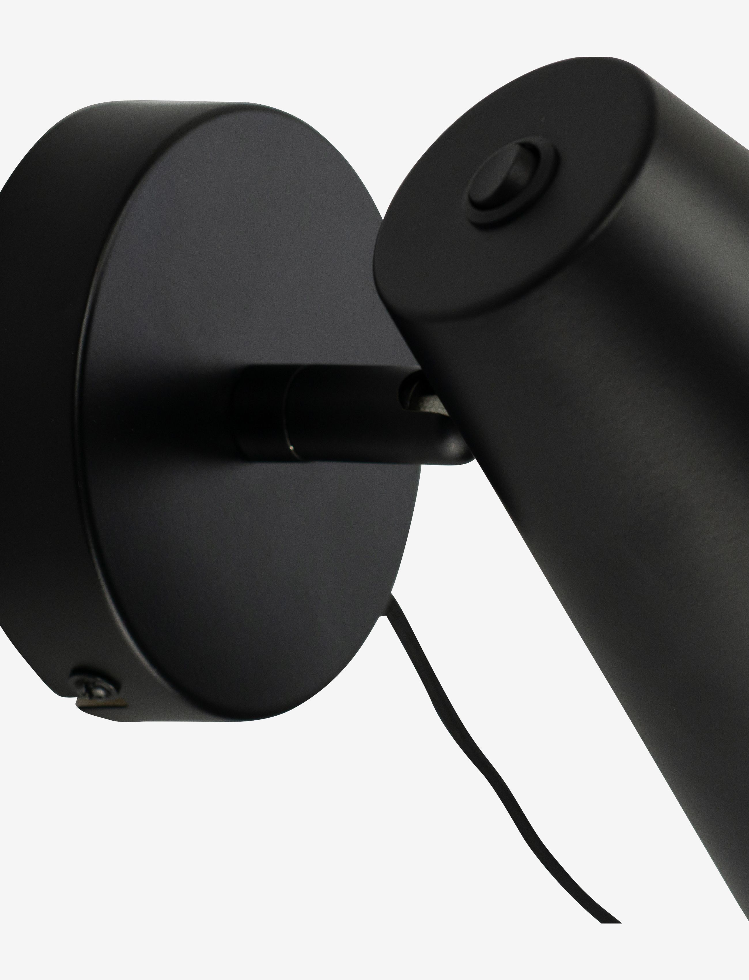 Dyberg Larsen - Cale Wall lamp - sieninės lempos - black - 3