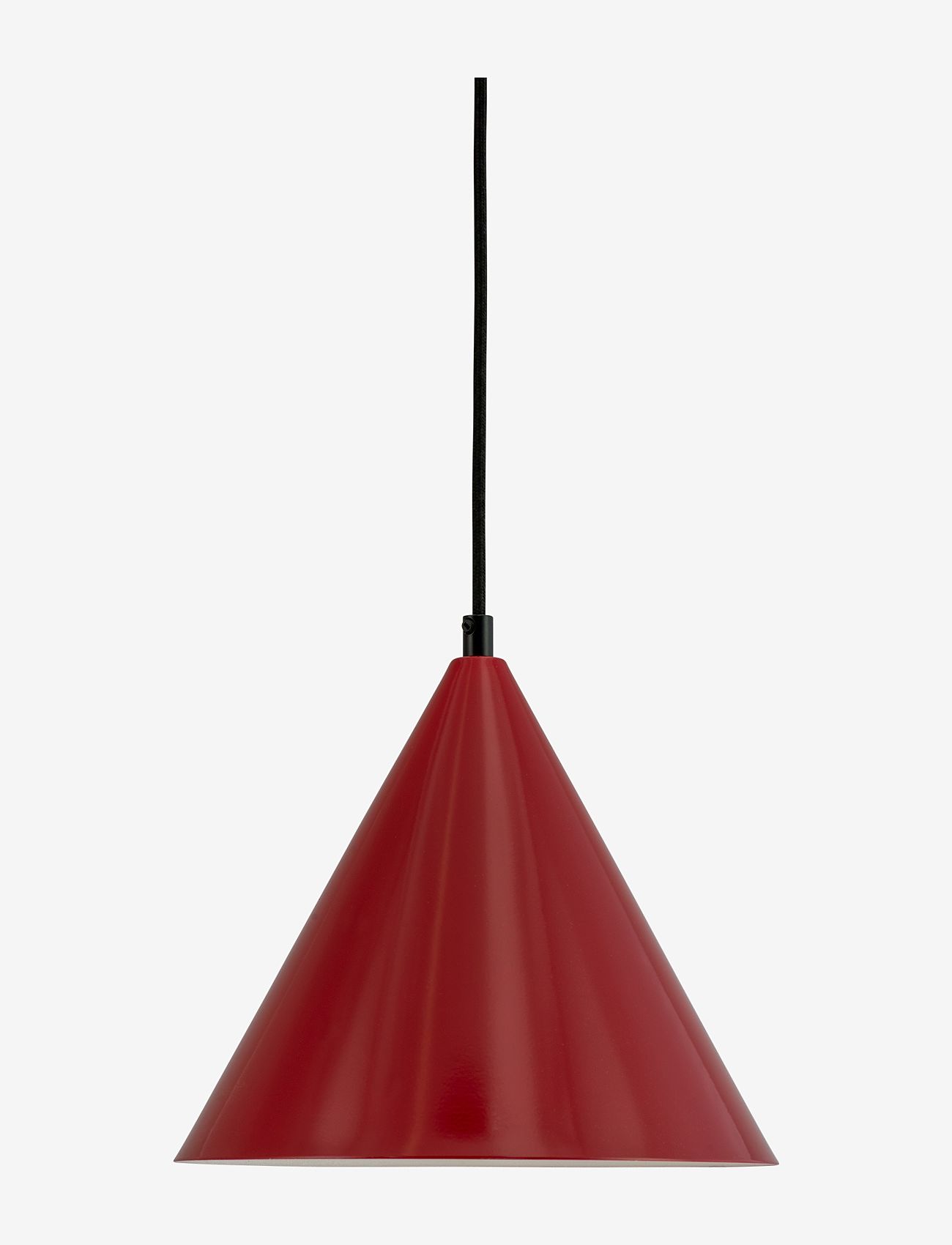 Dyberg Larsen - Ron blank Dark Red pendel - plafondlampen - dark red - 0