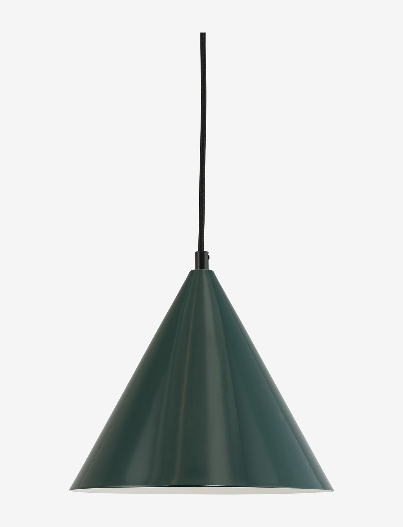 Dyberg Larsen - Ron blank mørkegrøn pendel - taklamper - dark green - 0