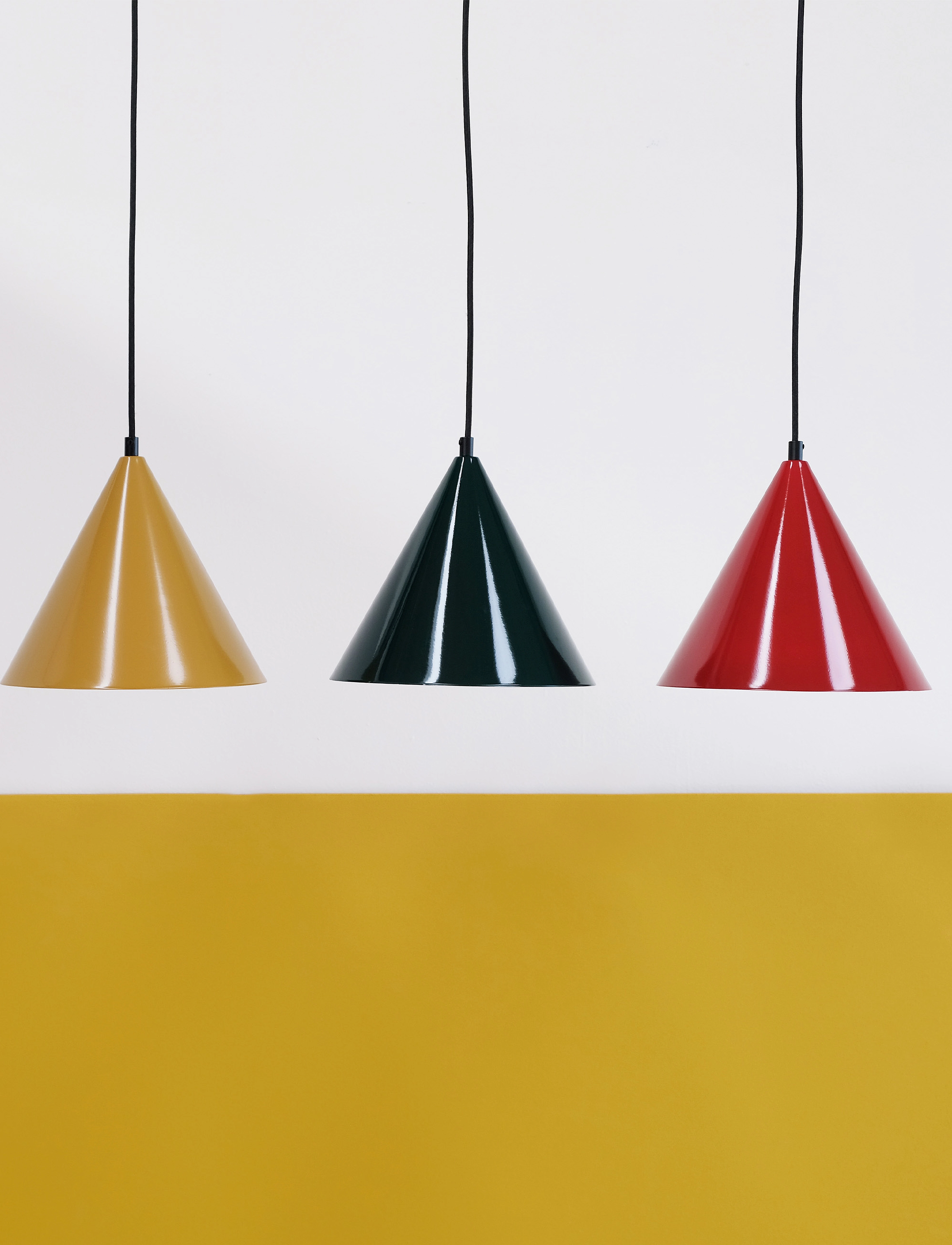 Dyberg Larsen - Ron blank mørkegrøn pendel - pendant lamps - dark green - 5