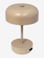 Dyberg Larsen - Haipot brun LED genopladelig bordlampe - shop etter pris - brown - 2