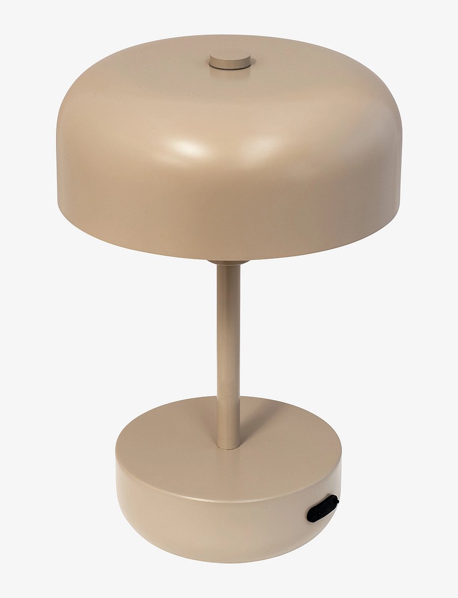 Dyberg Larsen - Haipot brun LED genopladelig bordlampe - osta hinna alusel - brown - 3
