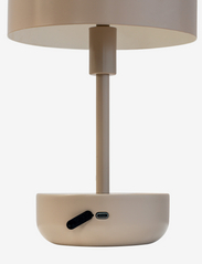 Dyberg Larsen - Haipot brun LED genopladelig bordlampe - shop etter pris - brown - 3