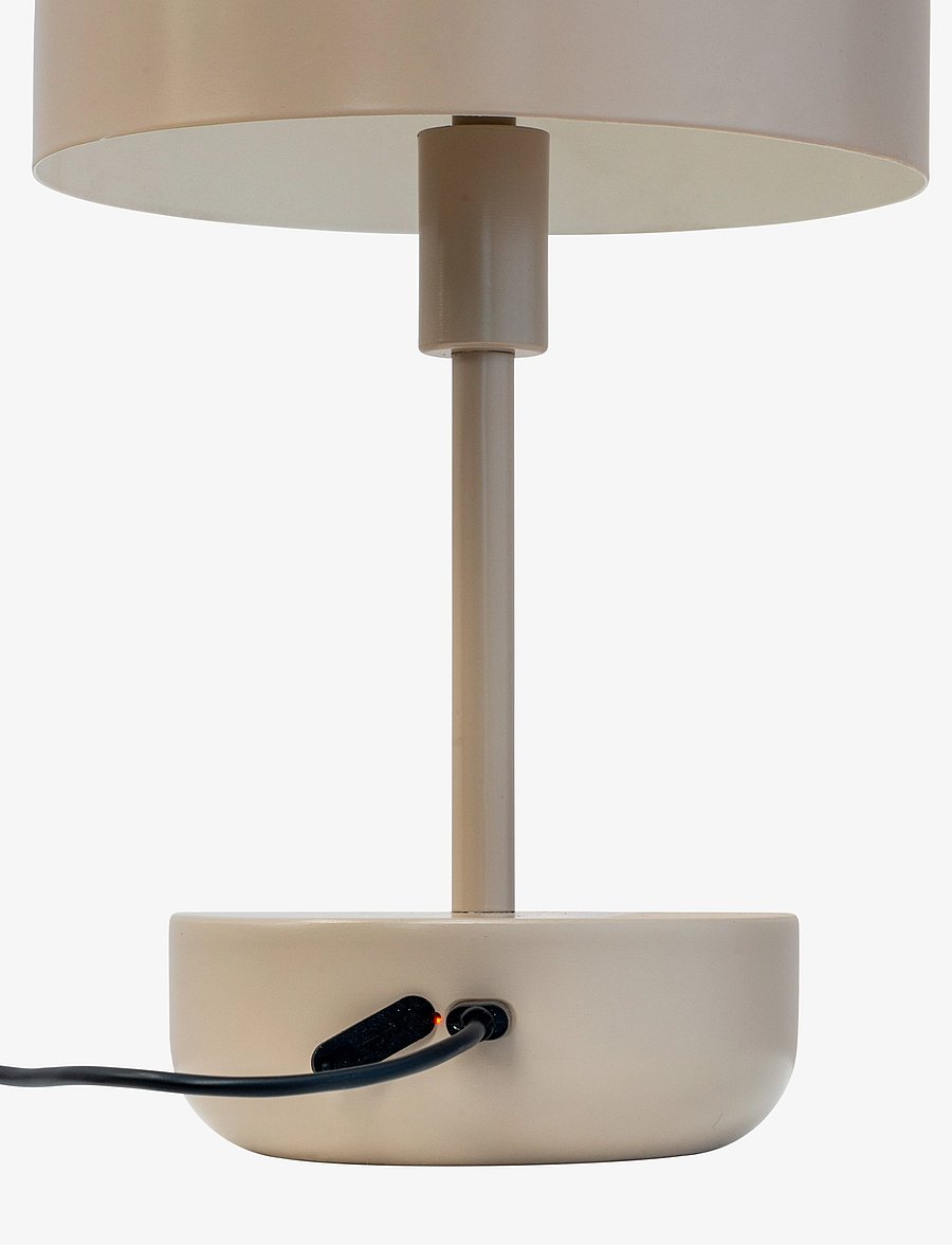 Dyberg Larsen - Haipot brun LED genopladelig bordlampe - osta hinna alusel - brown - 5