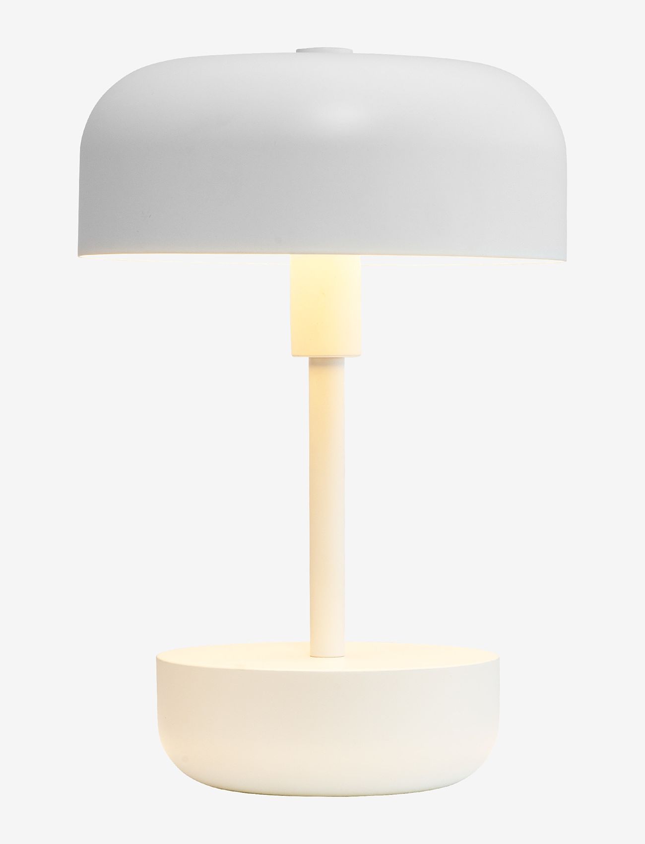 Dyberg Larsen - Haipot Portable Table Lamp - stalinės lempos - white - 1