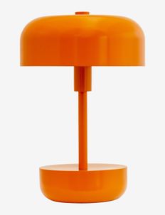 Haipot orange LED genopladelig bordlampe, Dyberg Larsen