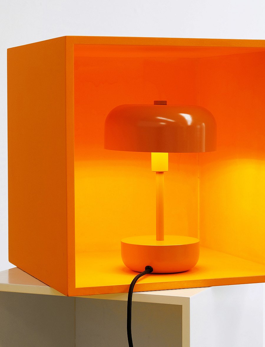 Dyberg Larsen - Haipot Table Lamp - staliniai šviestuvai - orange - 3