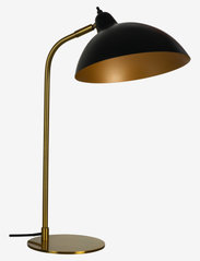 Dyberg Larsen - Futura Table lamp medium - schreibtisch- & tischlampen - black/brass - 2