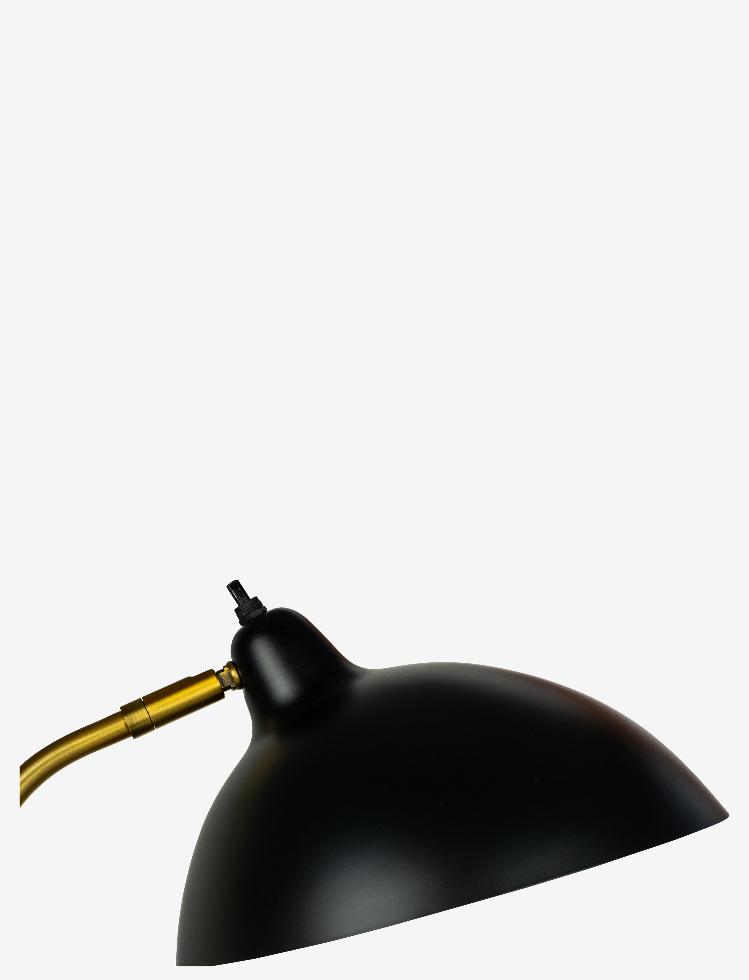Dyberg Larsen - Futura Table lamp medium - schreibtisch- & tischlampen - black/brass - 5