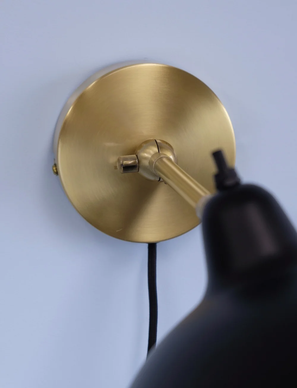 Dyberg Larsen - Futura Wall lamp Black/Brass - nach preis einkaufen - black/brass - 5