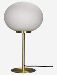 Dyberg Larsen - Queen Opal/ Brass Table Lamp - bureau- en tafellampen - opal/ brass - 0