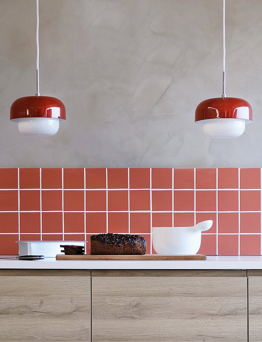 Dyberg Larsen - Haipot D23 - rippvalgustid - red dusty earth/dark red - 5