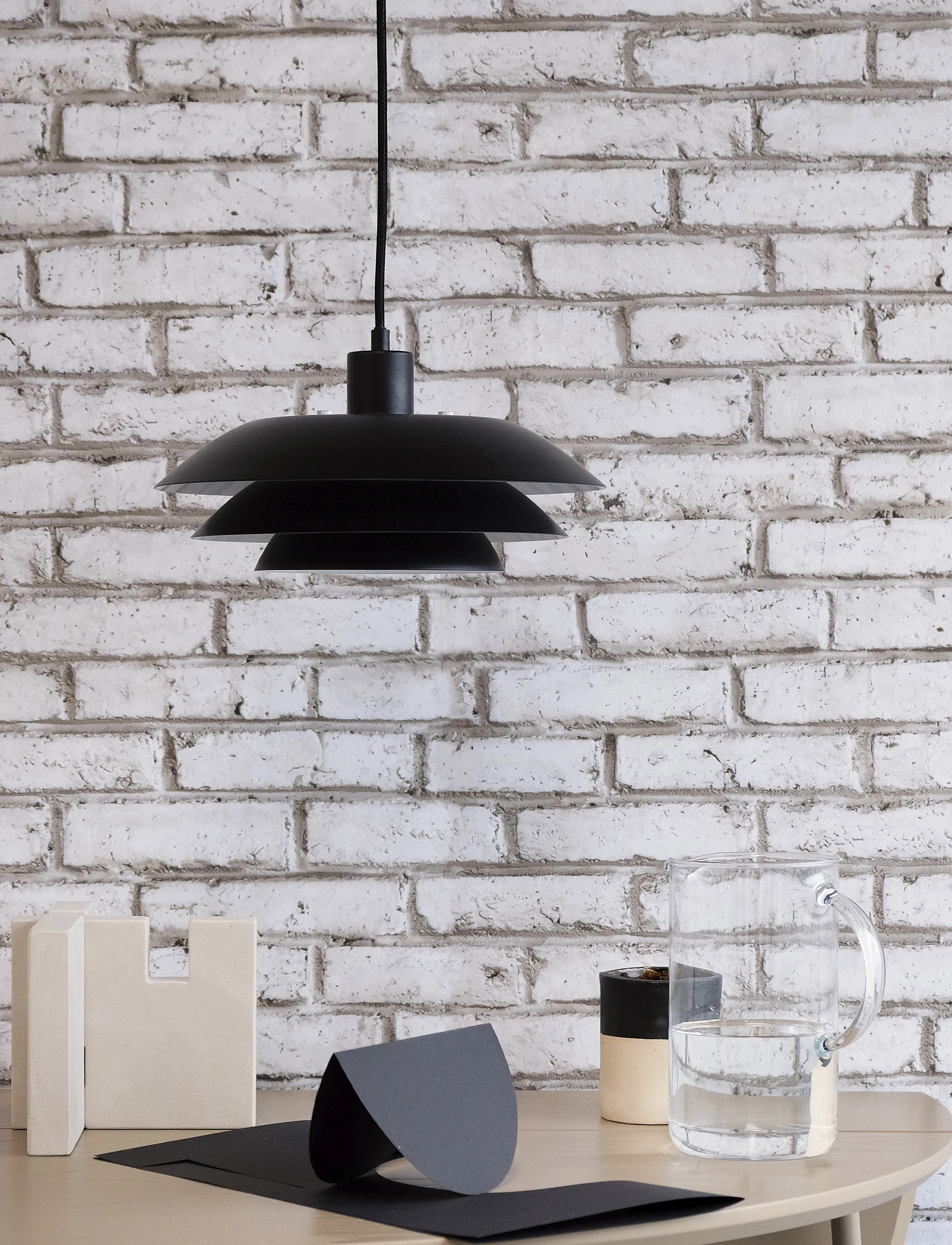 Dyberg Larsen Dl 31 Pendel, H15 cm, Ceiling Lamps, Schwarz - Pendant Homeware