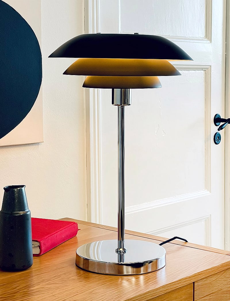 Dyberg Larsen - DL31 sort bordlampe - schreibtisch- & tischlampen - black - 0