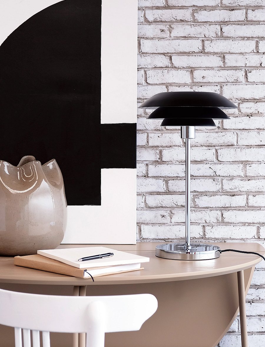Dyberg Larsen - DL31 sort bordlampe - schreibtisch- & tischlampen - black - 2