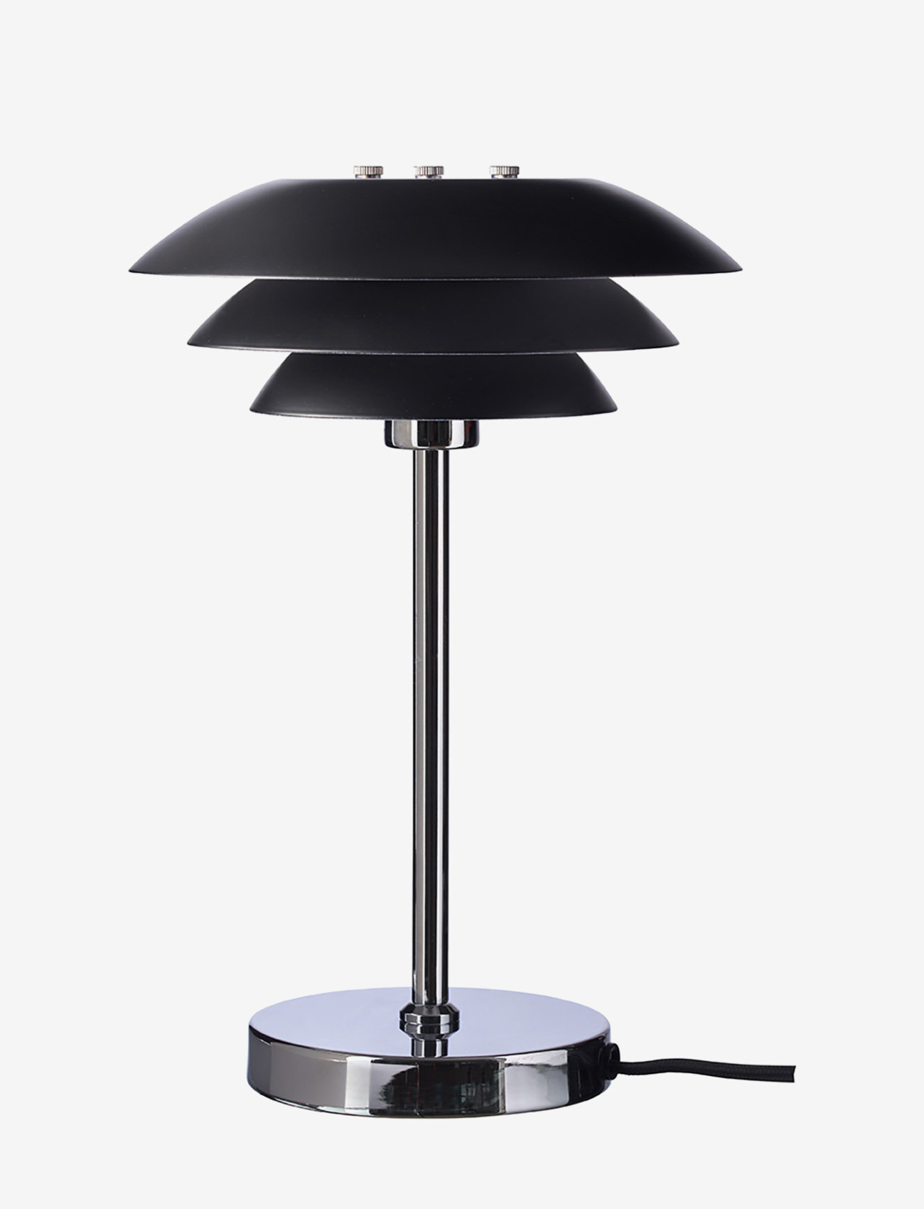 Dyberg Larsen - DL20 sort bordlampe - bordlamper - black - 0