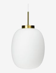 DL39 Opal/ brass Small pandent lamp - OPAL/ BRASS