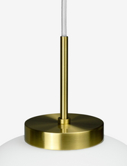 Dyberg Larsen - DL39 Opal/ brass Small pandent lamp - rippvalgustid - opal/ brass - 2