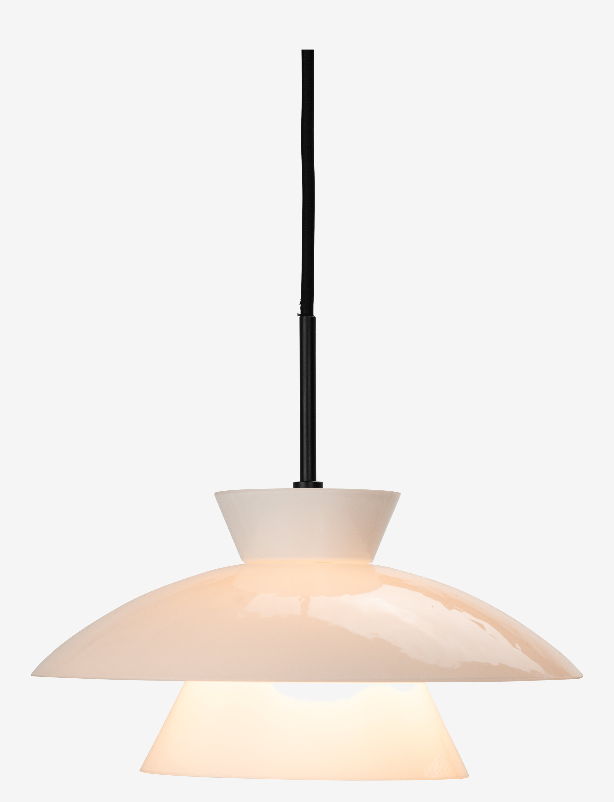 Dyberg Larsen - VALBY Pendant - riippuvalaisimet - opal/ black - 2