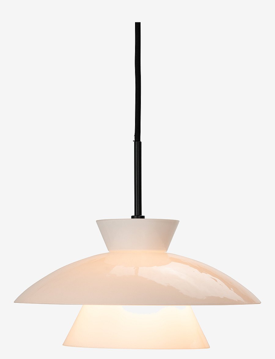 Dyberg Larsen - VALBY Pendant - pendellampen - opal/ black - 2
