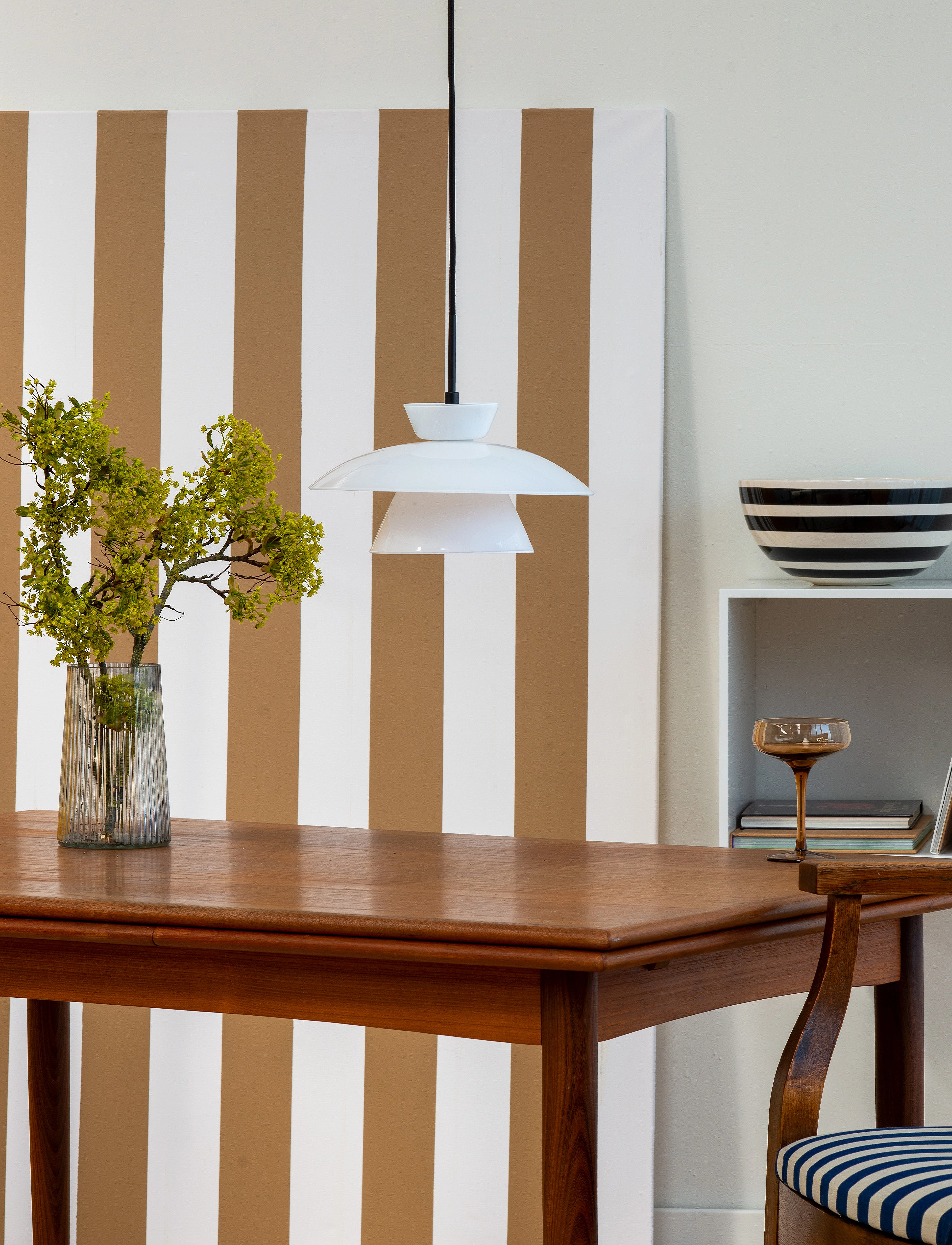 Dyberg Larsen - VALBY Pendant - riippuvalaisimet - opal/ black - 0