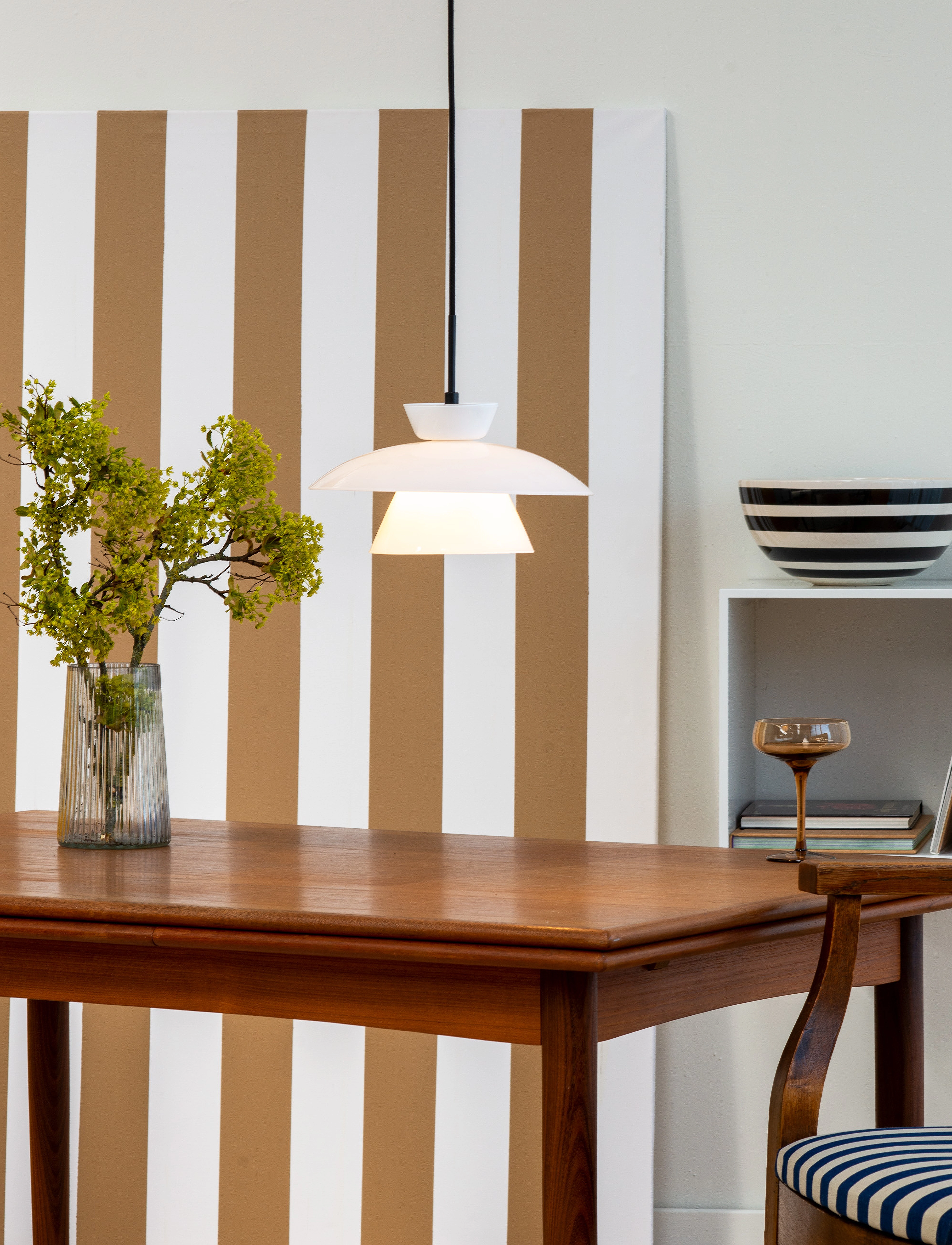 Dyberg Larsen - VALBY Pendant - riippuvalaisimet - opal/ black - 3