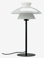 Dyberg Larsen - Valby Opal Table Lamp 3 - bordlamper - opal/ black - 0