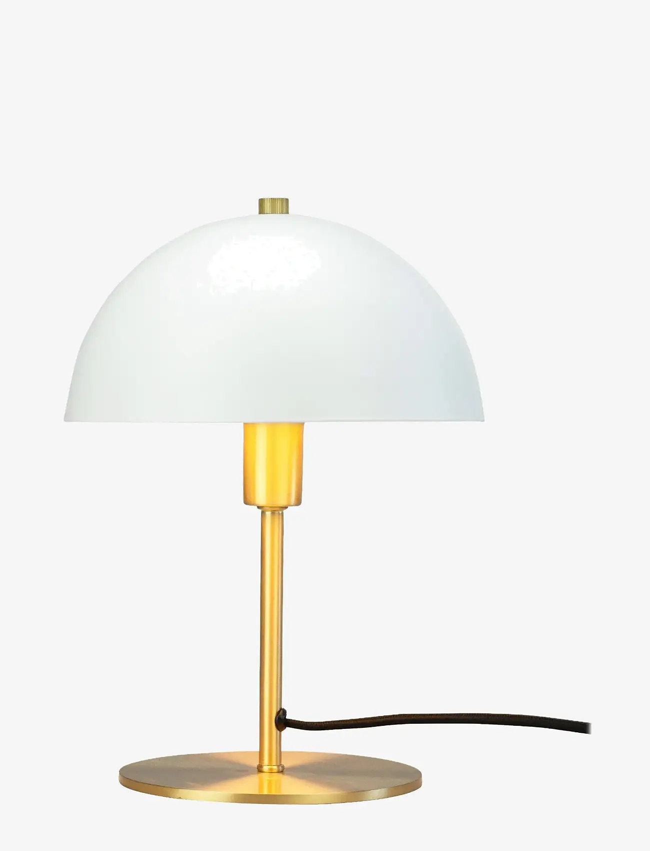 Dyberg Larsen - Malmø hvid/ messing bordlampe - bordlamper - white/ brass - 2