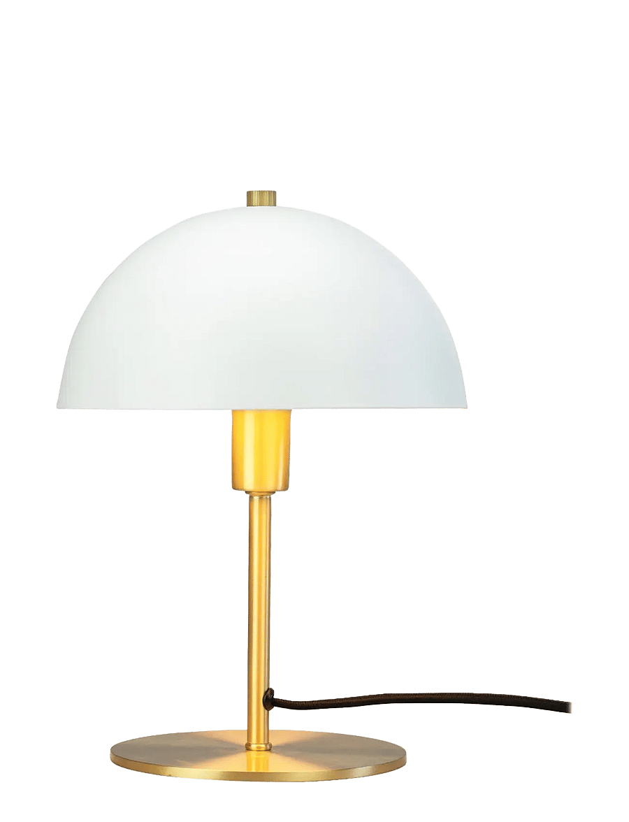 Dyberg Larsen - Malmø hvid/ messing bordlampe - laualambid - white/ brass - 2