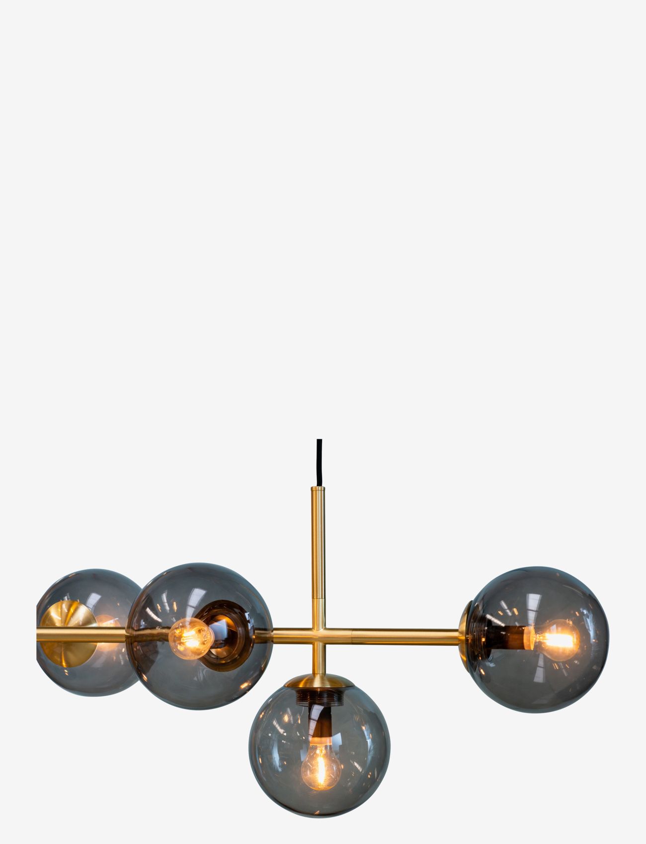 Dyberg Larsen - COMO Long table pendant Messing - pendellampen - smoke/ brass - 3