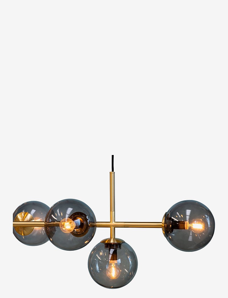 Dyberg Larsen - COMO Long table pendant Messing - pendellampen - smoke/ brass - 3