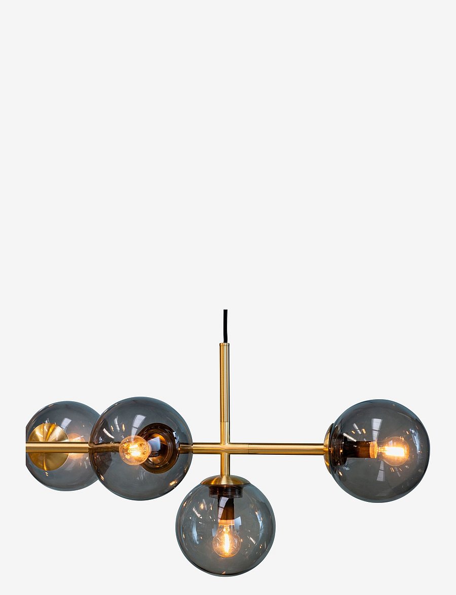 Dyberg Larsen - COMO Long table pendant Messing - pendellampen - smoke/ brass - 3