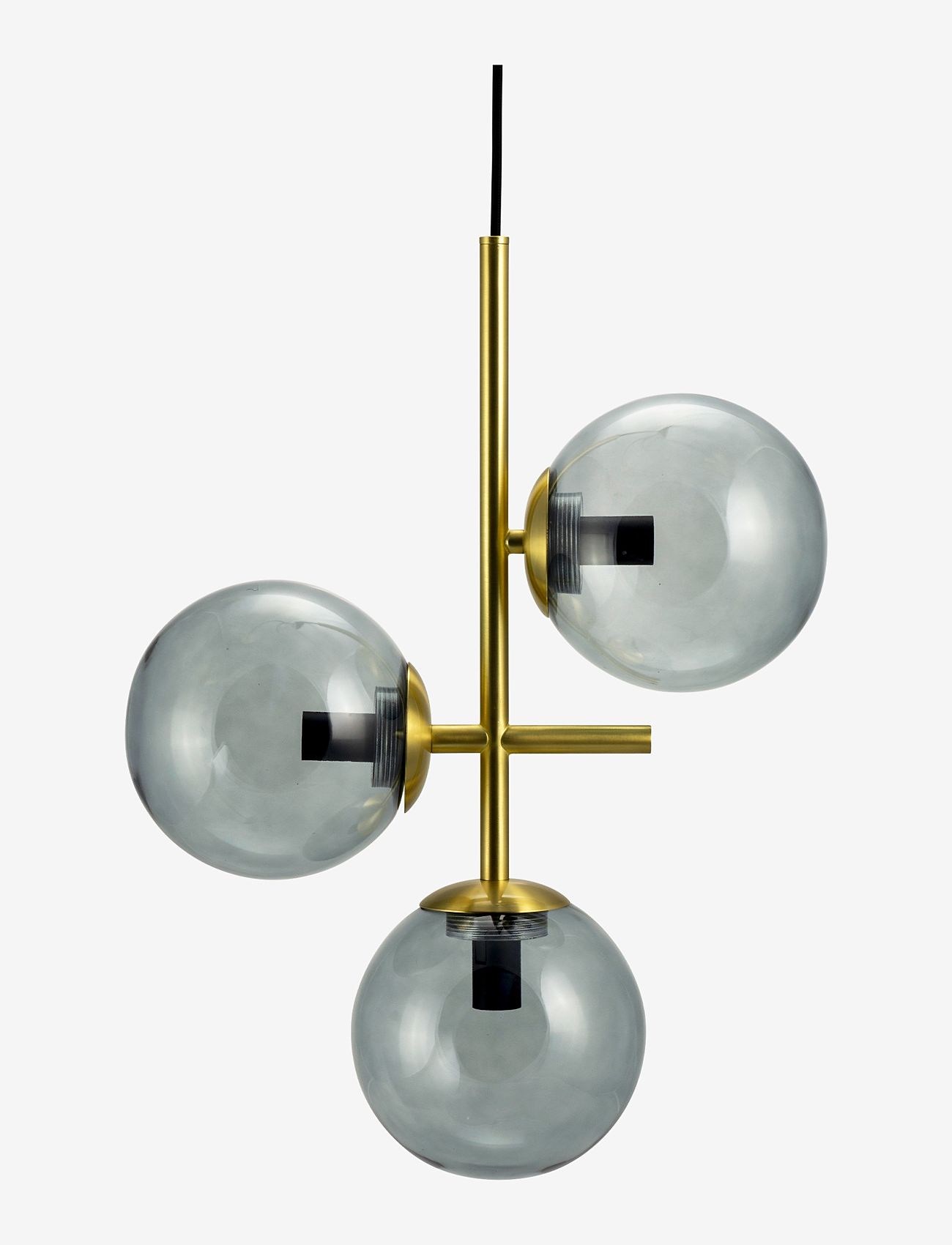 Dyberg Larsen - Como Pendant smoke/ brass - pendant lamps - brass/ smoke - 0