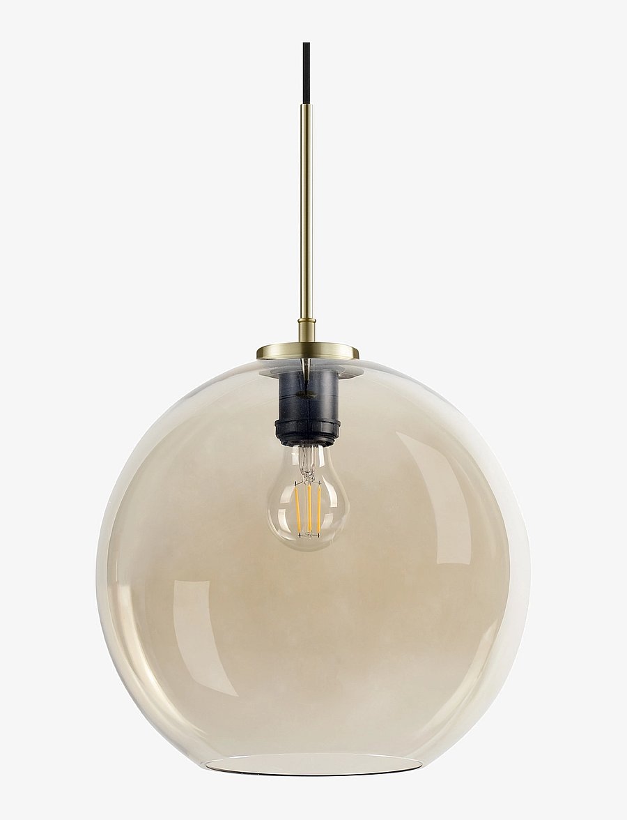 Dyberg Larsen - Loop Amber Pendant D30 - rippvalgustid - amber - 3
