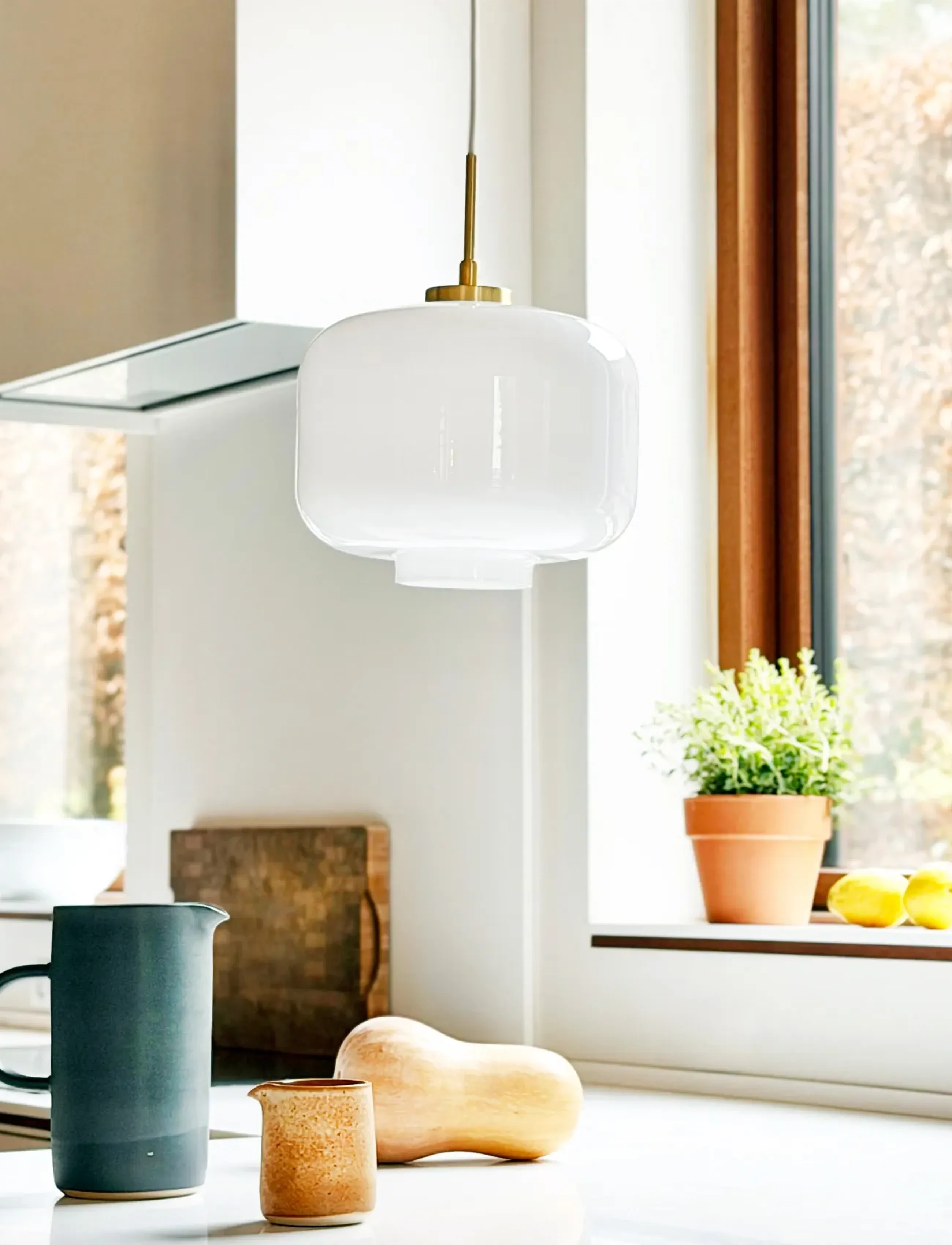 Dyberg Larsen Arp Pendel, H25 cm, Ceiling Lamps, Gold - Pendant Homeware