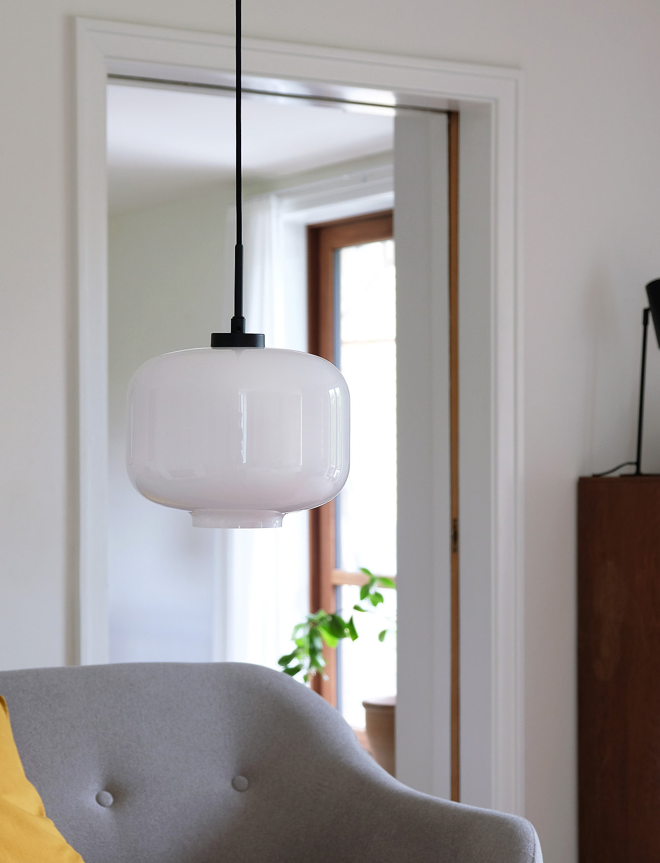 Dyberg Larsen Arp Pendel, H25 cm, Ceiling Lamps, Weiß - Pendant Homeware