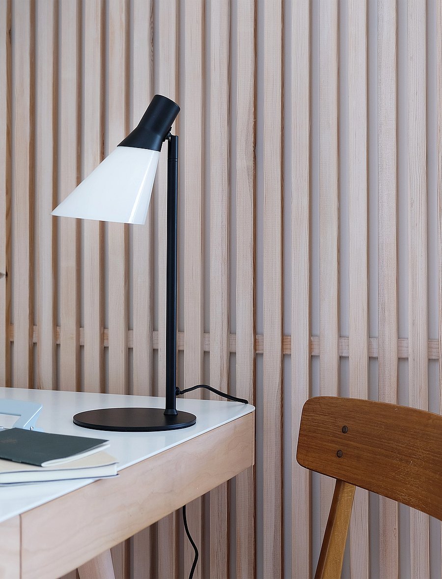 Dyberg Larsen - Gents Tablelamp - schreibtisch- & tischlampen - white - 2